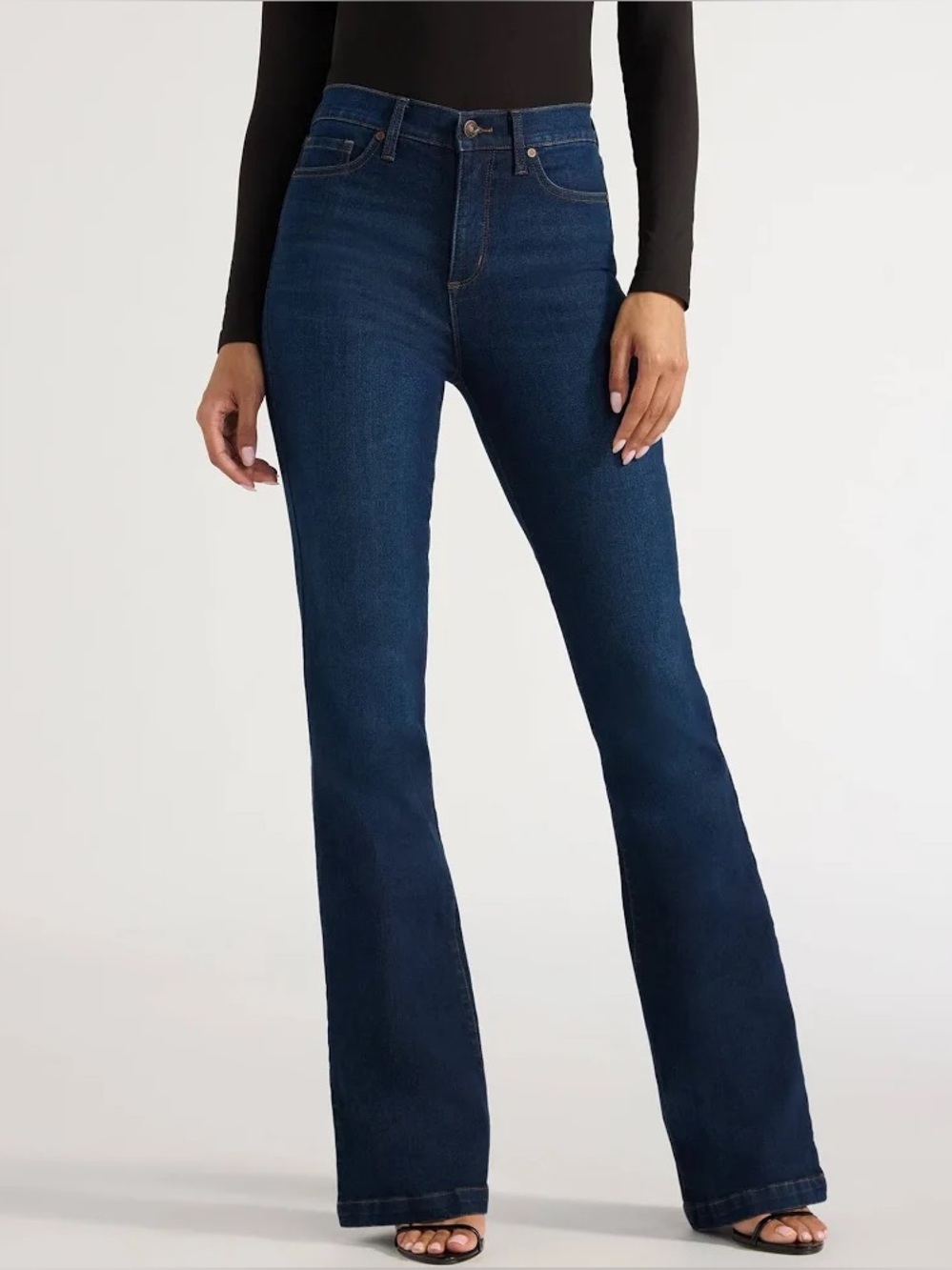 Sofia by Sofia Vergara Melisa Flare High Rise Jean